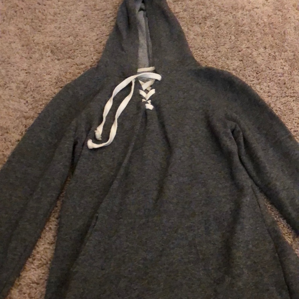 Juniors Gray Hoodie